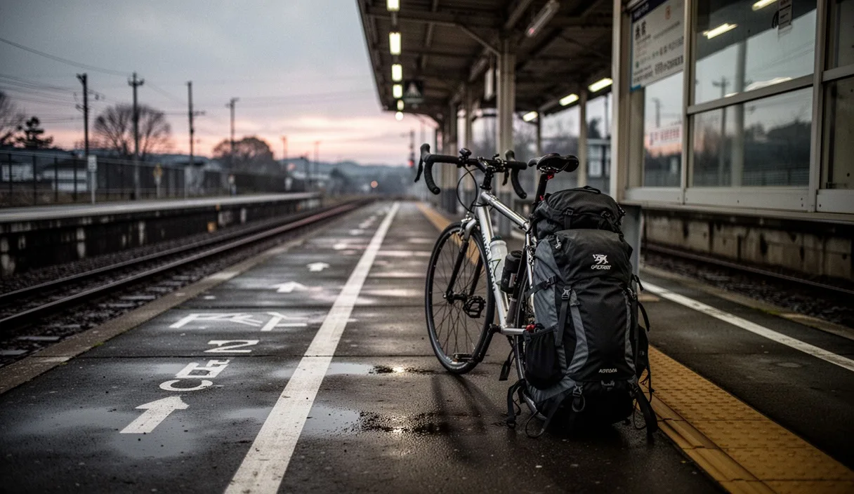 How to Catch Morning Regional Trains with Touring Gear